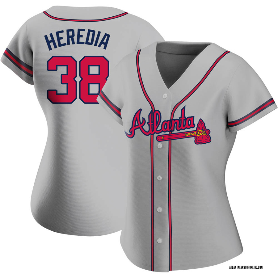 Guillermo Heredia Men's Atlanta Braves Road Jersey - Gray Authentic